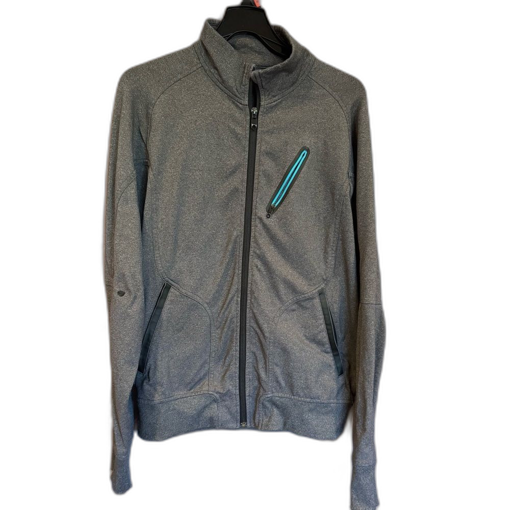 Lululemon Athletica Gray City Tech Full Zip Jacket